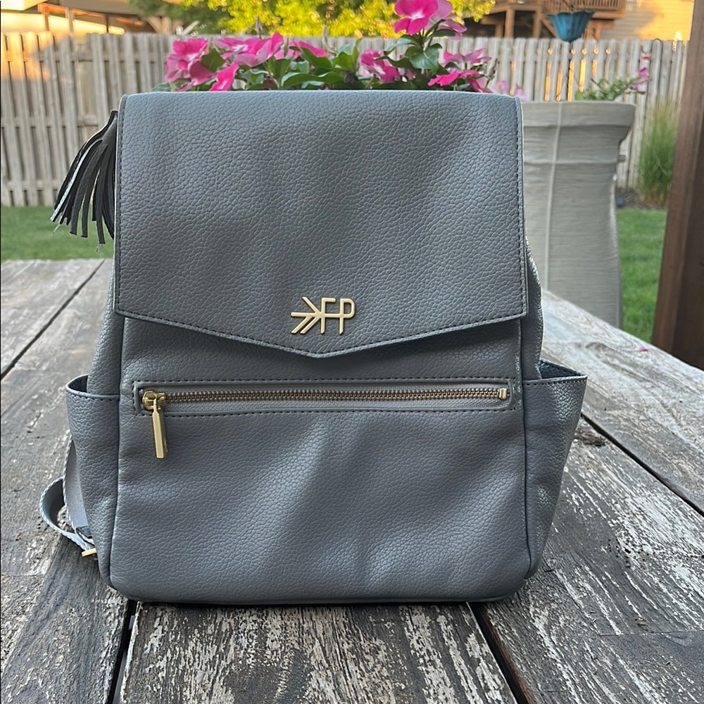 Freshly Picked Gray Baby Bag Modern Design